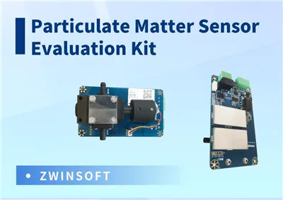Kit de evaluación del sensor de partículas de ZwinSoft